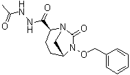 CAS # 1426572-71-5, (2S,5R)-7-Oxo-6-(phenylmethoxy)-1,6-diazabicyclo[3.2.1]octane-2-carboxylic acid 2-acetylhydrazide