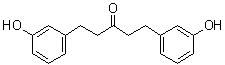1,5-二(3-羟基苯基)-3-戊酮分子结构 (CAS 1427054-08-7)