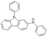 N,9-二苯基-9H-咔唑-2-胺分子结构 (CAS 1427316-55-9)