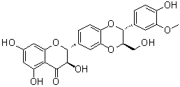 水飞蓟素 b2分子结构 (CAS 142796-21-2)