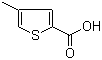 4-甲基-2-噻吩甲酸分子结构 (CAS 14282-78-1)