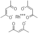 structure of CAS# 14284-92-5, 三乙酰丙酮铑(III)