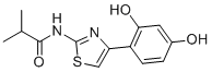异丁基酰胺基噻唑基间苯二酚分子结构 (CAS 1428450-95-6)