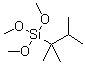 2,3-二甲基-2-三甲氧基硅烷基丁烷分子结构 (CAS 142877-45-0)