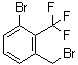 1-溴-3-(溴甲基)-2-(三氟甲基)苯分子结构 (CAS 1428940-11-7)