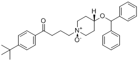 依巴斯汀 EP 杂质G分子结构 (CAS 1429071-65-7)