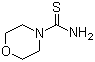 4-吗啉硫代甲酰胺分子结构 (CAS 14294-10-1)