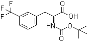 structure of CAS# 142995-31-1, Boc-L-3-三氟甲基苯丙氨酸