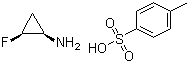 structure of CAS# 143062-83-3, (1R,2S)-2-氟环丙胺对甲苯磺酸盐