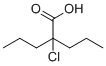 CAS # 143100-15-6, 2-Chloro-2-propylpentanoic acid