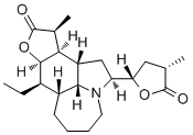 新对叶百部碱分子结构 (CAS 143120-46-1)