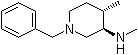 (3R,4S)-rel-N,4-二甲基-1-苄基-3-哌啶胺分子结构 (CAS 1431697-80-1)