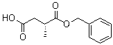 (R)-甲基丁二酸 1-苄酯分子结构 (CAS 143225-28-9)