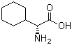 structure of CAS# 14328-52-0, D-环己基甘氨酸