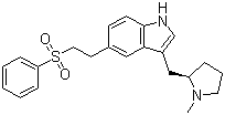 structure of CAS# 143322-58-1, Eletriptan