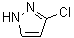 structure of CAS# 14339-33-4, 3-Chloro-1H-pyrazole