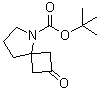 structure of CAS# 1434141-78-2, 2-氧代-5-氮杂螺[3.4]辛烷-5-羧酸叔丁酯