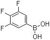 structure of CAS# 143418-49-9, 3,4,5-Trifluorophenylboronic acid