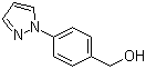 4-吡唑-1-基苯甲醇分子结构 (CAS 143426-49-7)