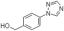 4-(1H-1,2,4-三唑-1-基)苄醇分子结构 (CAS 143426-50-0)