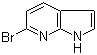 6-溴-7-氮杂吲哚分子结构 (CAS 143468-13-7)