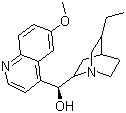 structure of CAS# 1435-55-8, 二氢奎尼丁