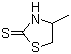 CAS # 1437-89-4, 2-Mercapto-4-methyl-2-thiazoline, 4-Methyl-2-mercaptothiazoline, 4-Methyl-2-thiazolidinethione