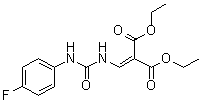 CAS # 1437323-24-4, 2-[[[[(4-Fluorophenyl)amino]carbonyl]amino]methylene]propanedioic acid 1,3-diethyl ester