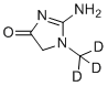 (甲基-d3)-肌酐分子结构 (CAS 143827-20-7)