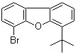 CAS 登录号：1438391-33-3, 4-溴-6-叔丁基二苯并呋喃