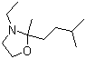 CAS # 143860-04-2, 3-Ethyl-2-methyl-2-(3-methylbutyl)-1,3-oxazoldine