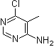 4-氨基-6-氯-5-甲基嘧啶分子结构 (CAS 14394-56-0)