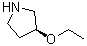 structure of CAS# 143943-75-3, (3S)-3-乙氧基吡咯烷