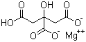 structure of CAS# 144-23-0, Magnesium citrate