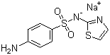structure of CAS# 144-74-1, 磺胺噻唑钠