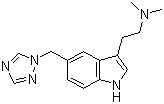利扎曲坦分子结构 (CAS 144034-80-0)