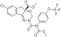 structure of CAS# 144171-61-9, 茚虫威