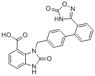 阿齐沙坦杂质K分子结构 (CAS 1442400-68-1)
