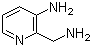 3-氨基-2-吡啶甲胺分子结构 (CAS 144288-50-6)