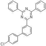 structure of CAS# 1443049-85-1, 2-(4'-氯[1,1'-联苯]-3-基)-4,6-二苯基-1,3,5-三嗪
