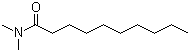 N,N-二甲基癸酰胺分子结构 (CAS 14433-76-2)