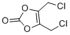 4,5-双(氯甲基)-1,3-二氧杂环戊烯-2-酮分子结构 (CAS 1443544-27-1)