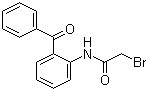 structure of CAS# 14439-71-5, N-(2-Benzoylphenyl)-2-bromoacetamide