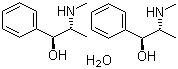 (1S,2R)-(+)-半水麻黄碱分子结构 (CAS 144429-10-7)