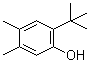 CAS # 1445-23-4, 2-tert-Butyl-4,5-dimethylphenol, 2-(1,1-Dimethylethyl)-4,5-dimethylphenol