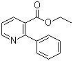 2-苯基烟酸乙酯分子结构 (CAS 144501-28-0)