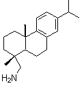 structure of CAS# 1446-61-3, 脱氢松香胺