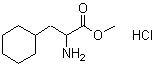 structure of CAS# 144600-01-1, alpha-Aminocyclohexanepropanoic acid methyl ester hydrochloride