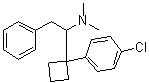 CAS # 1446140-91-5, alpha-[1-(4-Chlorophenyl)cyclobutyl]-N,N-dimethylbenzeneethanamine, Benzylsibutramine