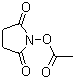 structure of CAS# 14464-29-0, 乙酸-N-琥珀酰亚胺酯